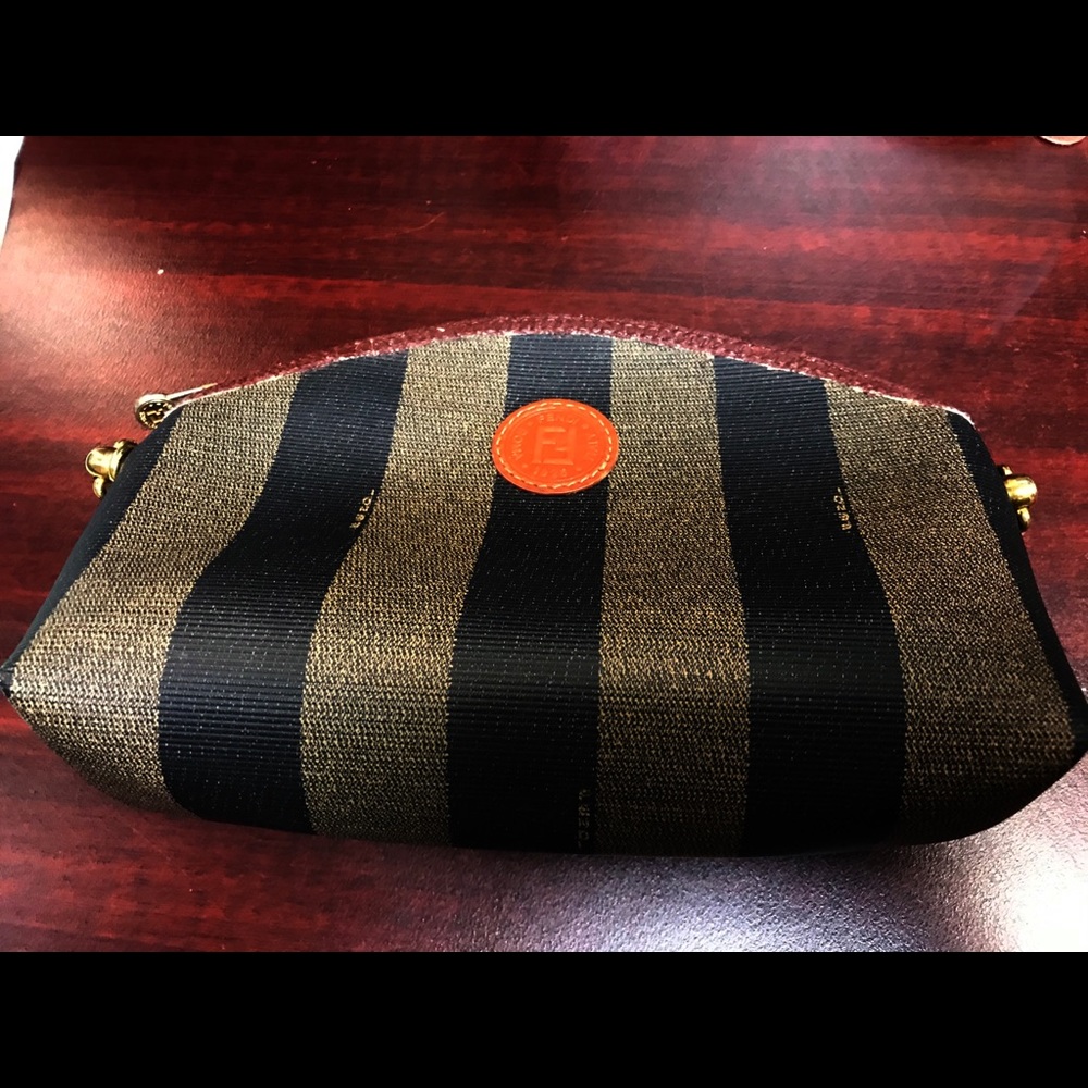 FINAL PRICE VTG Fendi cosmetic pouch